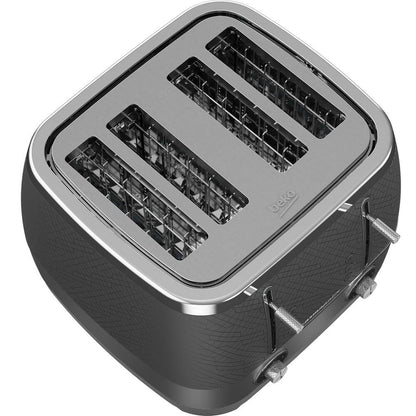 Cosmopolis 4 Slice Toaster - Charcoal
