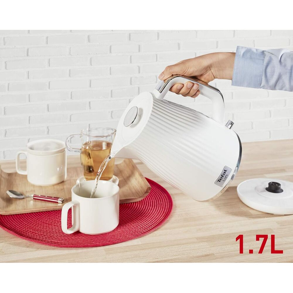 Tefal Fluted Loft Kettle - White
