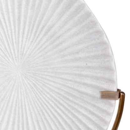 Mixed Quartz Disc On Stand