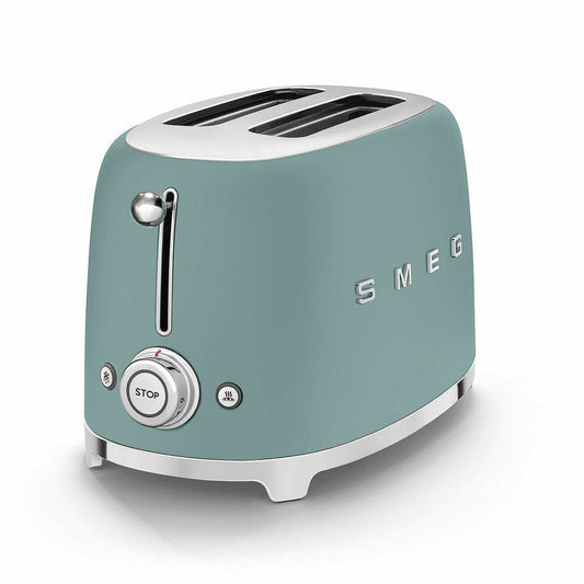 Smeg 2 slice toaster Emerald Green in Matte Limited Edition