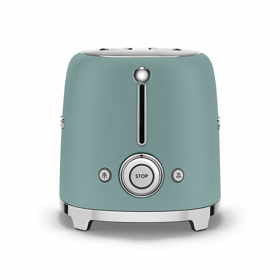 Smeg 2 slice toaster Emerald Green in Matte Limited Edition