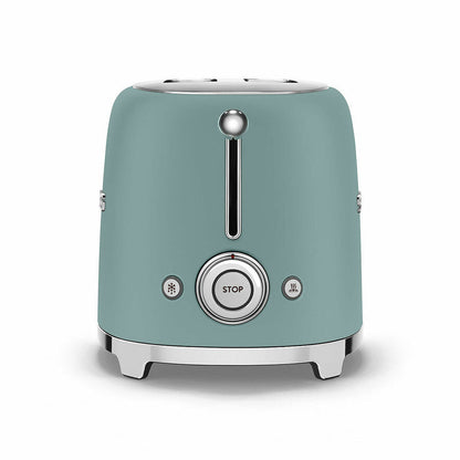 Smeg 2 slice toaster Emerald Green in Matte Limited Edition