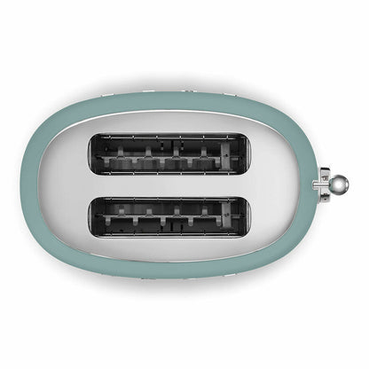 Smeg 2 slice toaster Emerald Green in Matte Limited Edition
