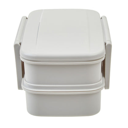 Lunch Box with Cutlery - Warm Grey