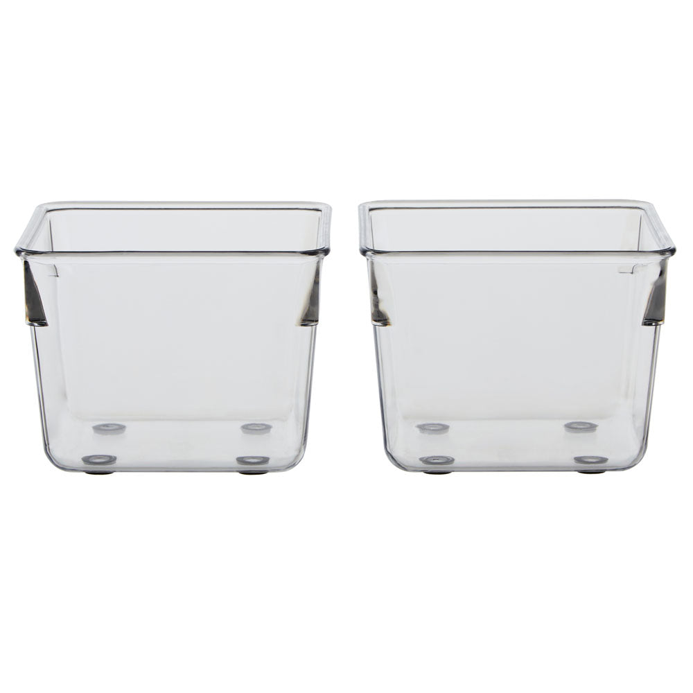 Square Kitchen Organiser Trays - Set of 2