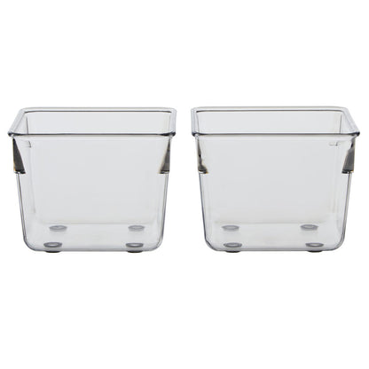 Square Kitchen Organiser Trays - Set of 2