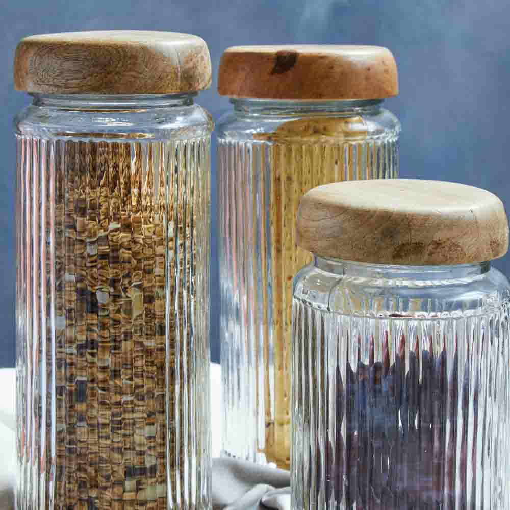 Garner Glass Storage Jar 19cm