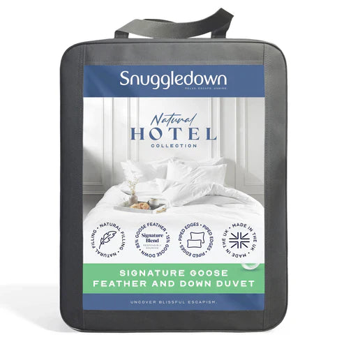 Snuggledown Hotel Signature Goose Feather and Down Duvet, 10.5 Tog, King