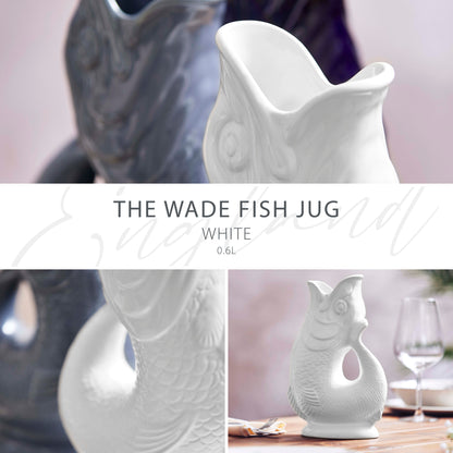Wade Fish Jug 0.6L White
