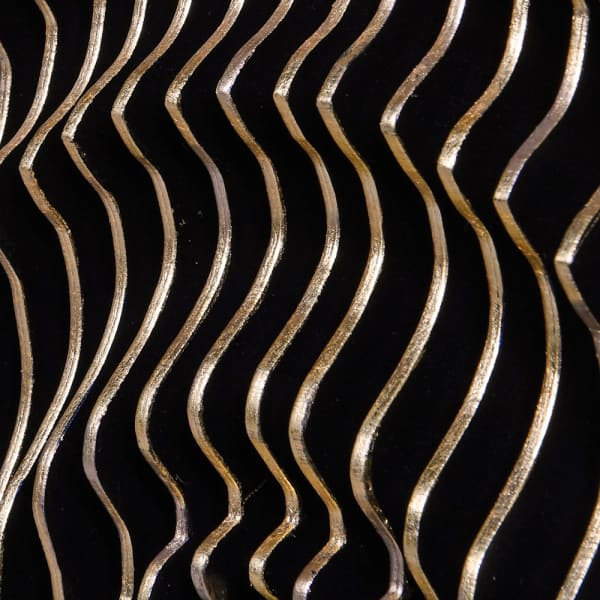 Sand Circles Wooden Wall Art