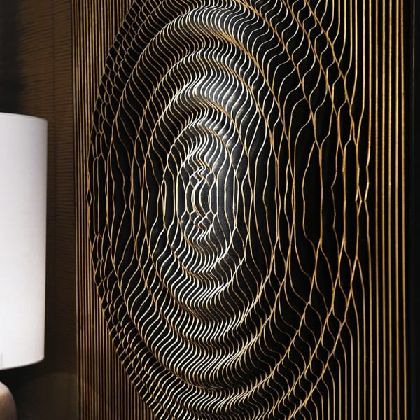 Sand Circles Wooden Wall Art
