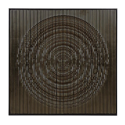 Sand Circles Wooden Wall Art