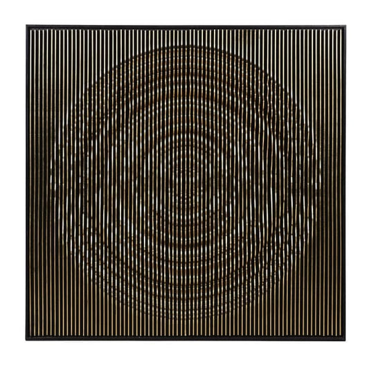 Sand Circles Wooden Wall Art