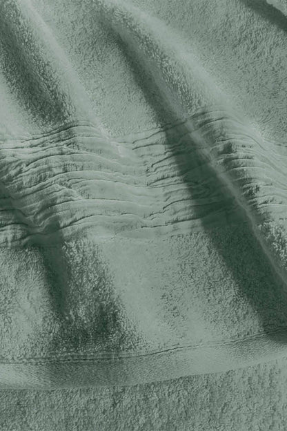 Lazy Linen 600gsm Turkish Cotton Towel With Linen Sage