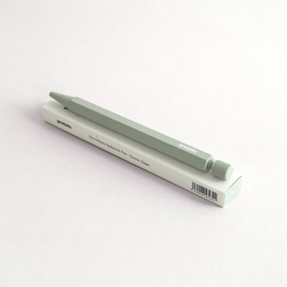 Zero Waste ballpoint pen in sage