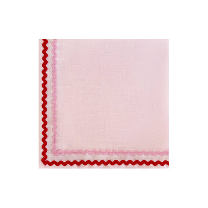 Pink Double Ric Rac Set of 2