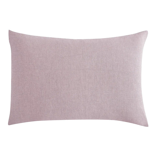 Lazy Linen Pillowcase Pair Mellow Pink