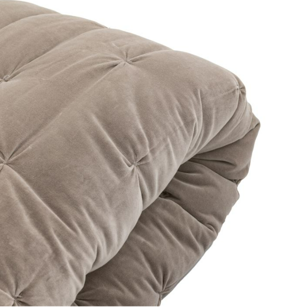 Opulent Velvet Bedspread Neutral