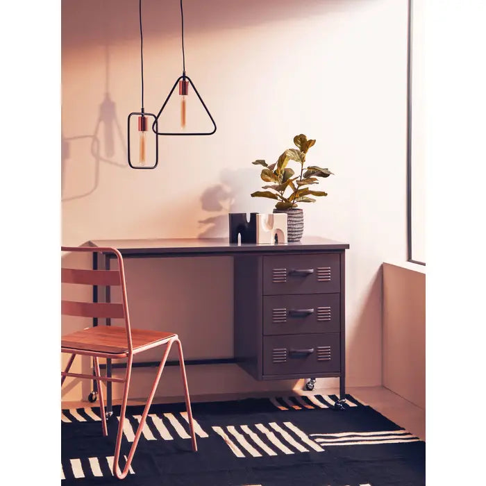 Set of 2 Black & White Book End Sculptures