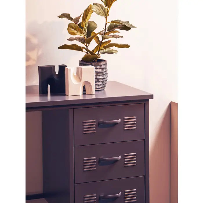 Set of 2 Black & White Book End Sculptures