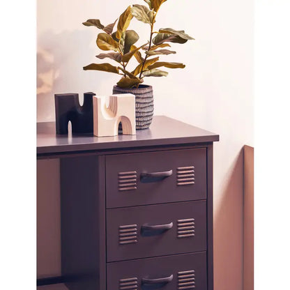 Set of 2 Black & White Book End Sculptures