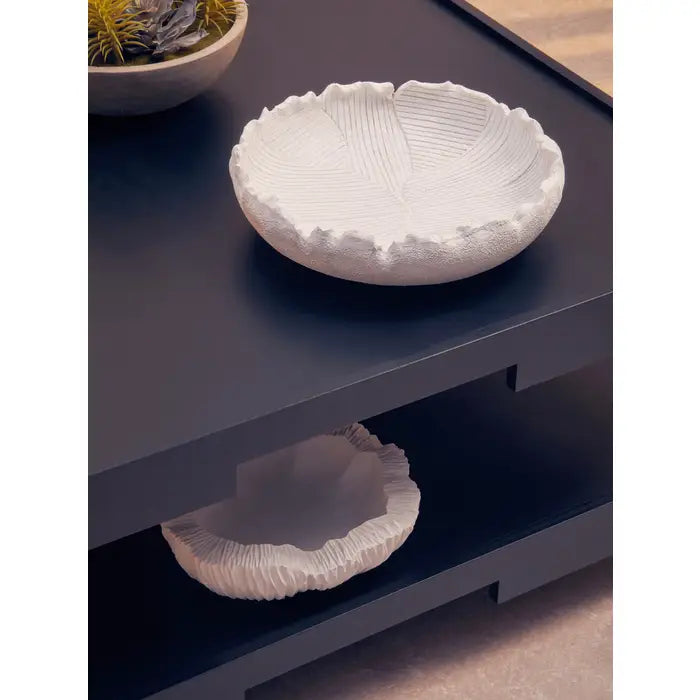 Broc White Fauna Bowl 34cm