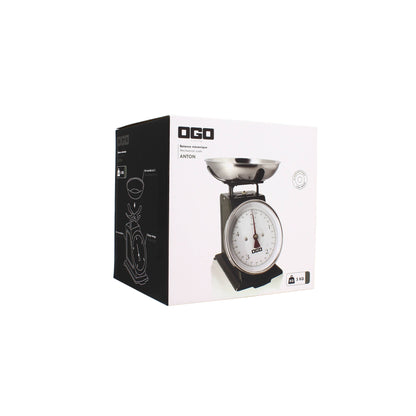 5kg/20g green mechanical kitchen scale