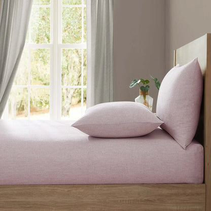 Lazy Linen Duvet Cover Mellow Pink