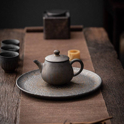 Gohobi Ceramic Metallic Glaze Teapot