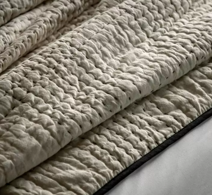 Matrix Bedspread Beige
