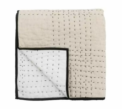 Matrix Bedspread Beige