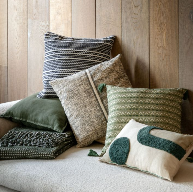 Provence Cushion Khaki