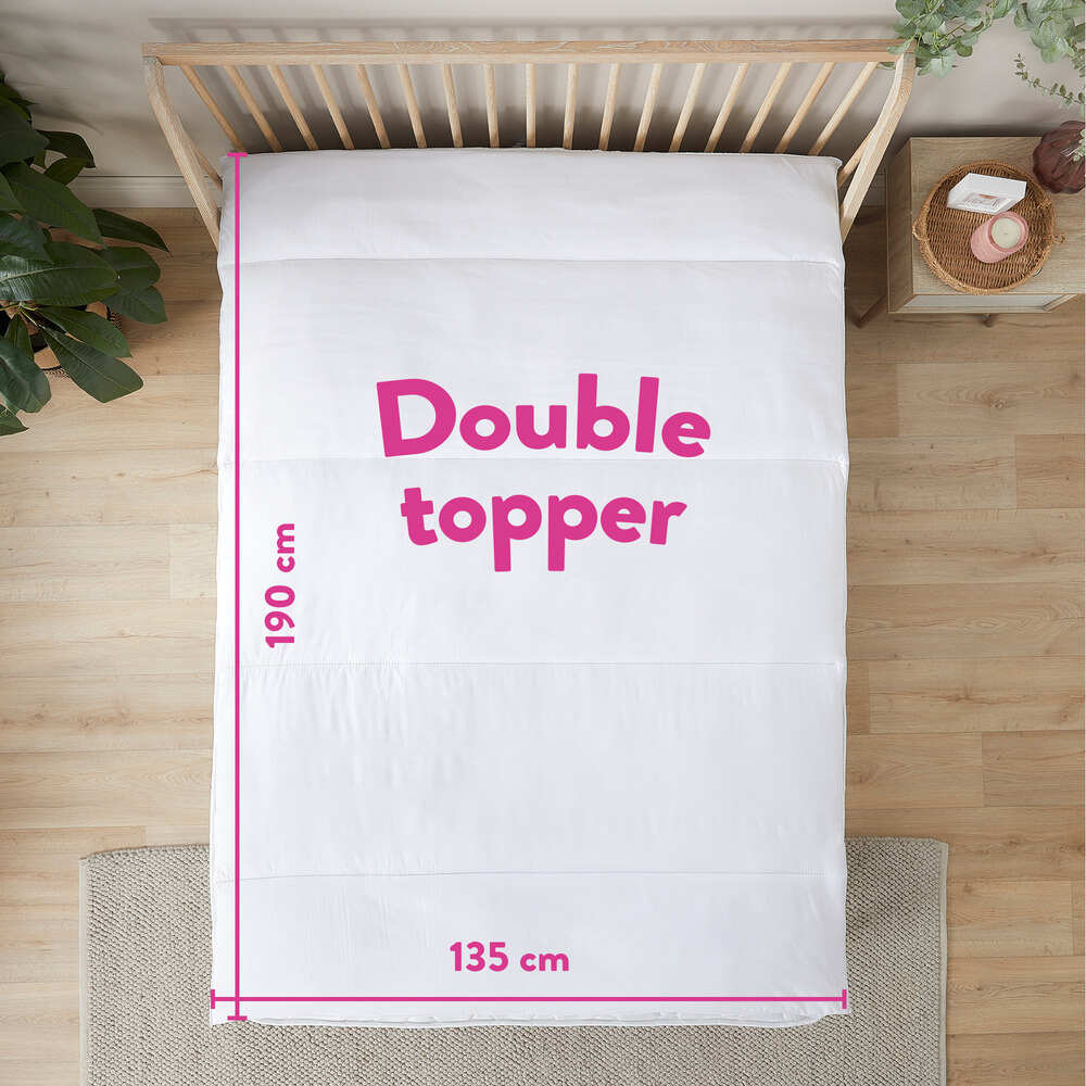 Slumberdown Sleep Soundly Rebound Mattress Topper - Medium Support