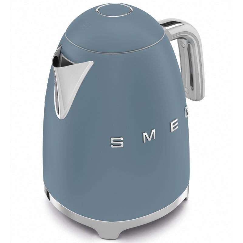 Smeg Storm Blue Kettle in Matte Limited Edition