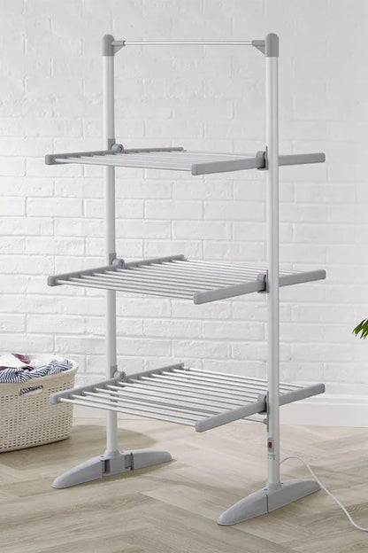 Swan 3 Tier Heated Clothes Airer