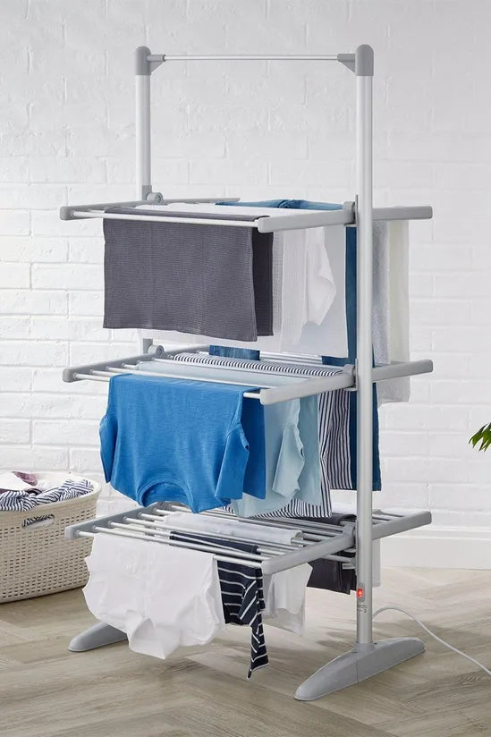 Swan 3 Tier Heated Clothes Airer